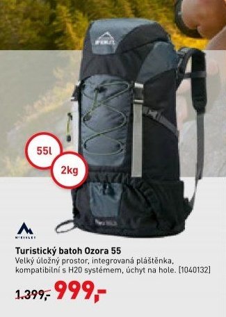 Turistický batoh Ozora 55