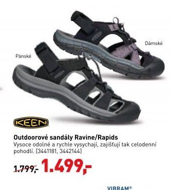 Outdoorové sandály Ravine/Rapids