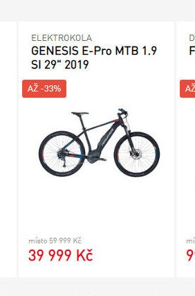 ELEKTROKOLA GENESIS E-Pro MTB 1.9 SI 29