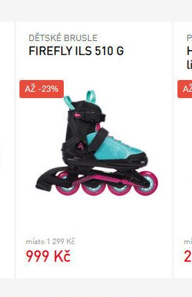 DĚTSKÉ BRUSLE FIREFLY ILS 510 G