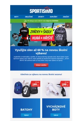 aktuální leták Sportisimo 3.8.2020-8.8.2020