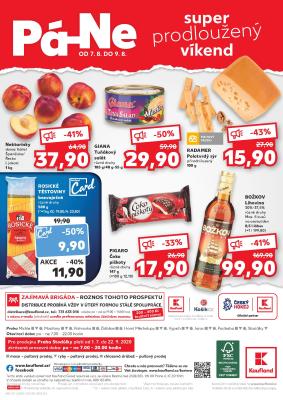aktuální leták Kaufland 7.8.2020-9.8.2020