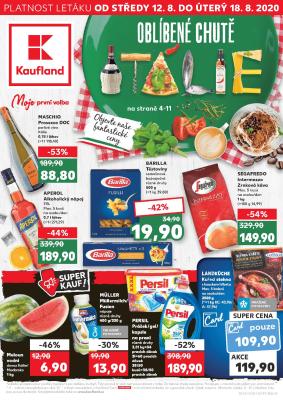 aktuální leták Kaufland 12.8.2020-18.8.2020