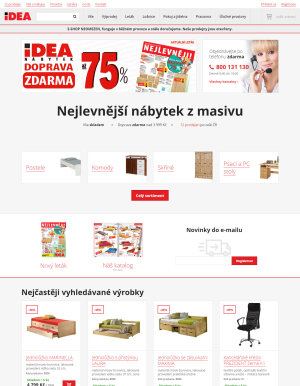 aktuální leták IDEA nábytek 11.8.2020-17.8.2020