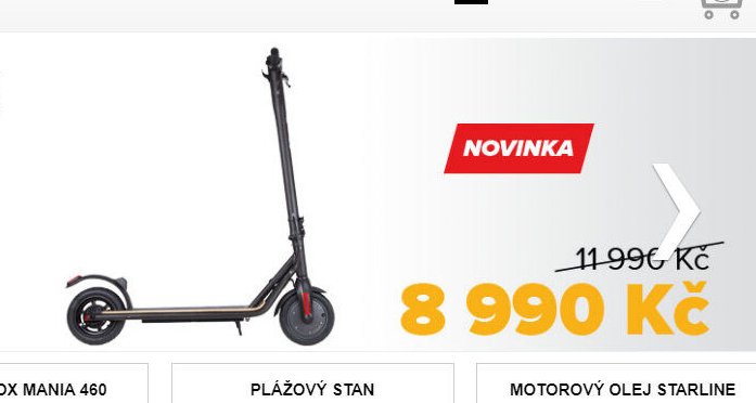 EASYBIKE GO! ELEKTRICKÁ KOLOBĚŽKA