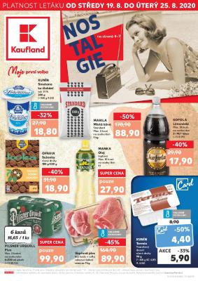 aktuální leták Kaufland 19.8.2020-25.8.2020