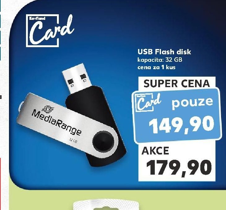 USB Flash disk MediaRange 32 GB