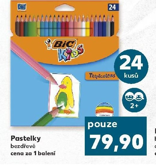 Pastelky BIC Kids 24