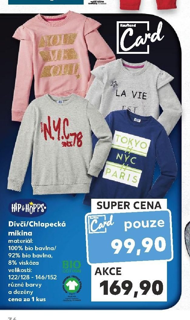 Dívčí/Chlapecká mikina