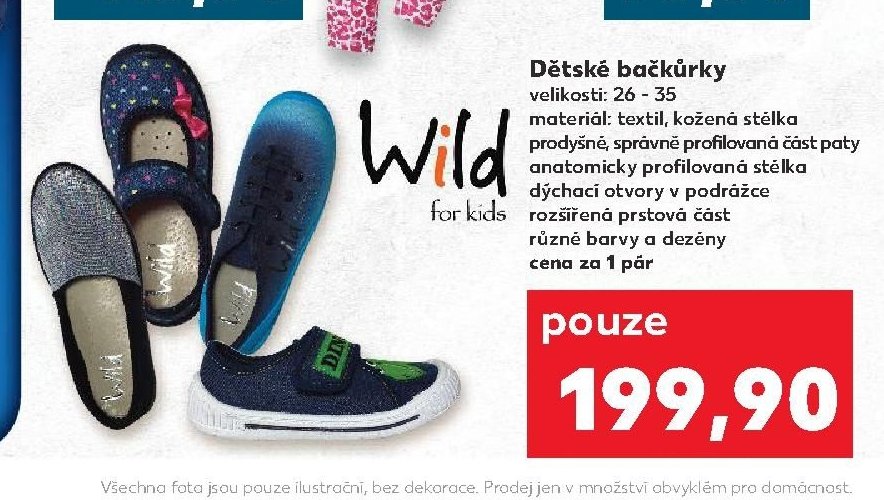 Dětské bačkůrky
