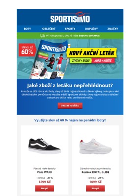 aktuální leták Sportisimo 13.8.2020-18.8.2020