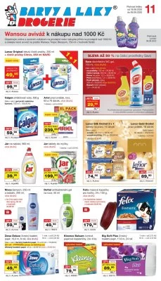 aktuální leták Barvy a laky drogerie 18.8.2020-6.9.2020
