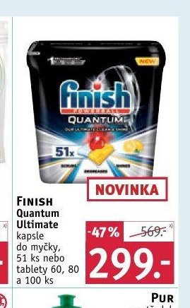 FINISH Quantum Ultimate kapsle do myčky