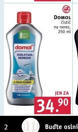 DOMOL čistič na nerez