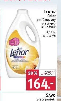 LENOR Color prací gel