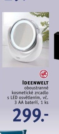IDEENWELT oboustranné kosmetické zrcadlo