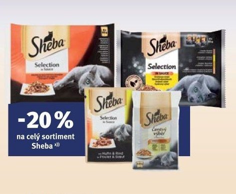 Sheba sortiment