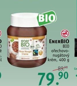 enerBIO ořechovo-nugátový krém, 400 g