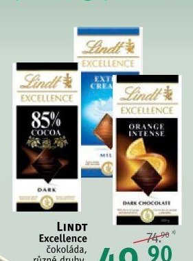 LINDT Excellence čokoláda