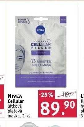 NIVEA Cellular pleťová maska