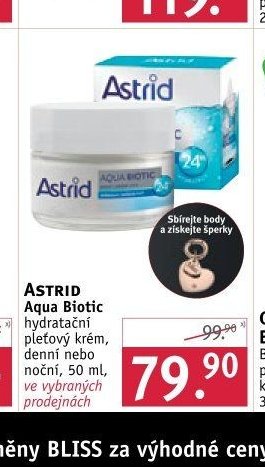 ASTRID Aqua Biotic pleťový krém
