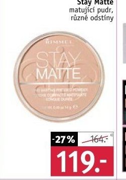 RIMMEL Stay Matte