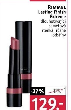 RIMMEL Lasting Finish rtěnka
