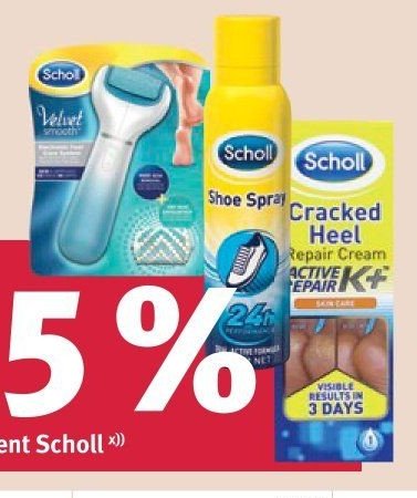 Scholl Velvet Smooth a Shoe Spray a Cracked Heel Repair Cream