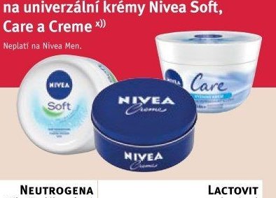 Nivea Soft, Care a Creme