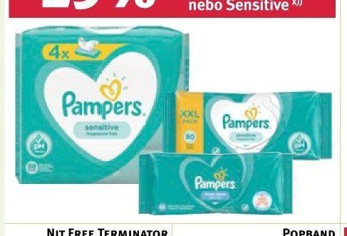 Pampers Fresh Clean / Sensitive ubrousky