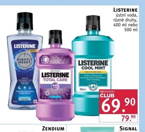 Listerine ústní voda