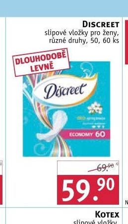Discreet slipové vložky