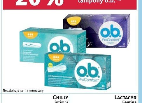 o.b. tampony