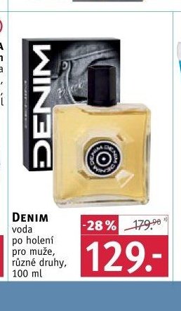 Denim voda po holení