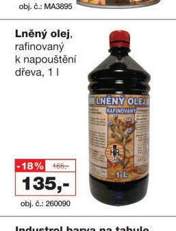 Lněný olej