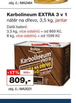 Karbolineum EXTRA 3 v 1