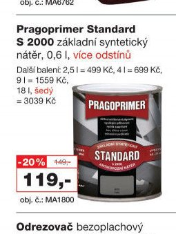 Pragoprimer Standard S 2000