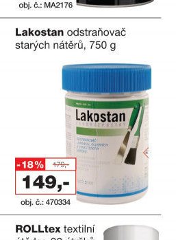 Lakostan odstraňovač