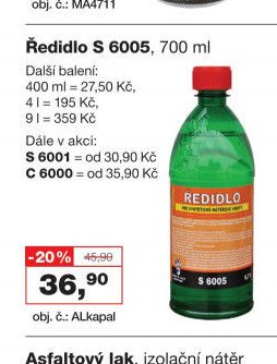 Ředidlo S 6005