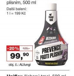 Fungisan bezchlorová přísada do malířských nátěrů proti plísním, 500 ml