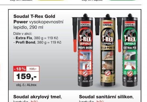 Soudal T-Rex Gold Power