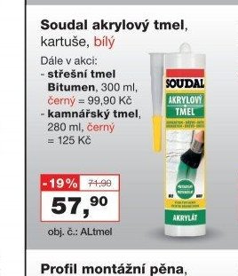 Soudal akrylový tmel