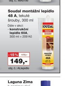 Soudal montážní lepidlo 48 A