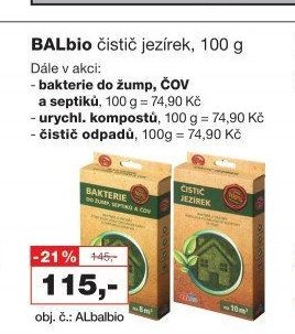 BALBIO čistič jezírek