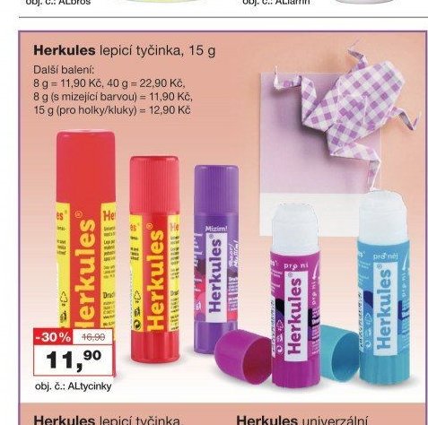 Herkules lepicí tyčinka, 15 g
