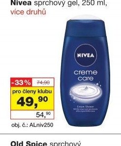 Nivea sprchový gel, 250 ml