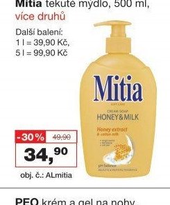 Mitia tekuté mýdlo, 500 ml