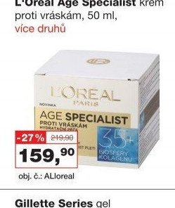 L'Oréal Age Specialist krém proti vráskám, 50 ml