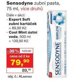 Sensodyne zubní pasta, 75 ml