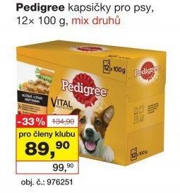 Pedigree kapsičky pro psy